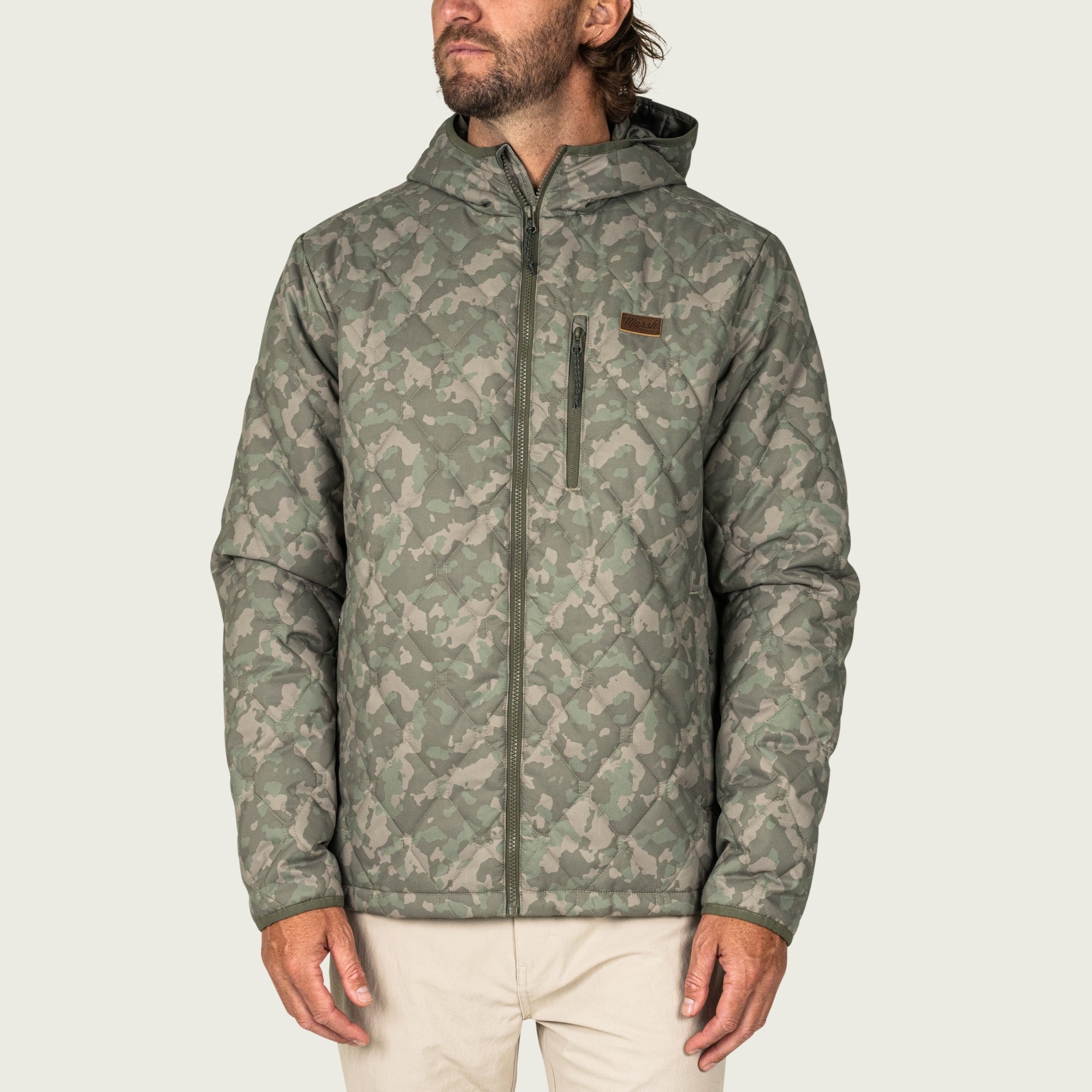 【PORTERNA】Anon camouflage padded jacket Realtree EDGE® Anorak Puffer - Original Camo