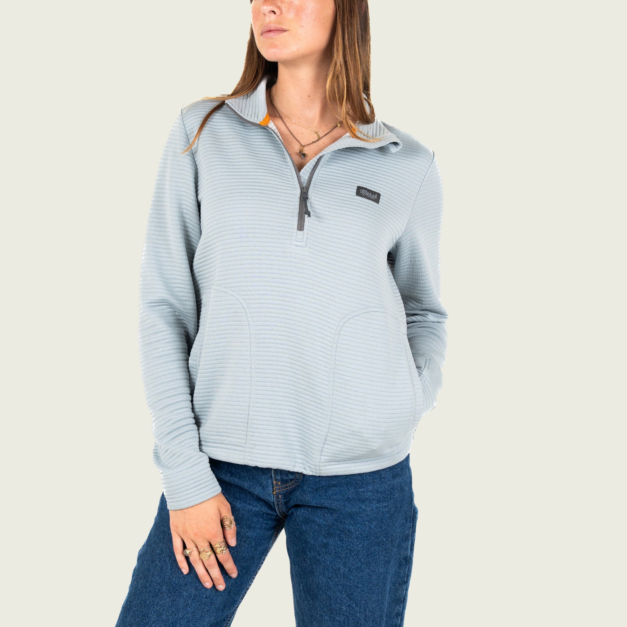 Women's Sullivan Tech 1/4 Zip Fleece – Marsh Wear Clothing