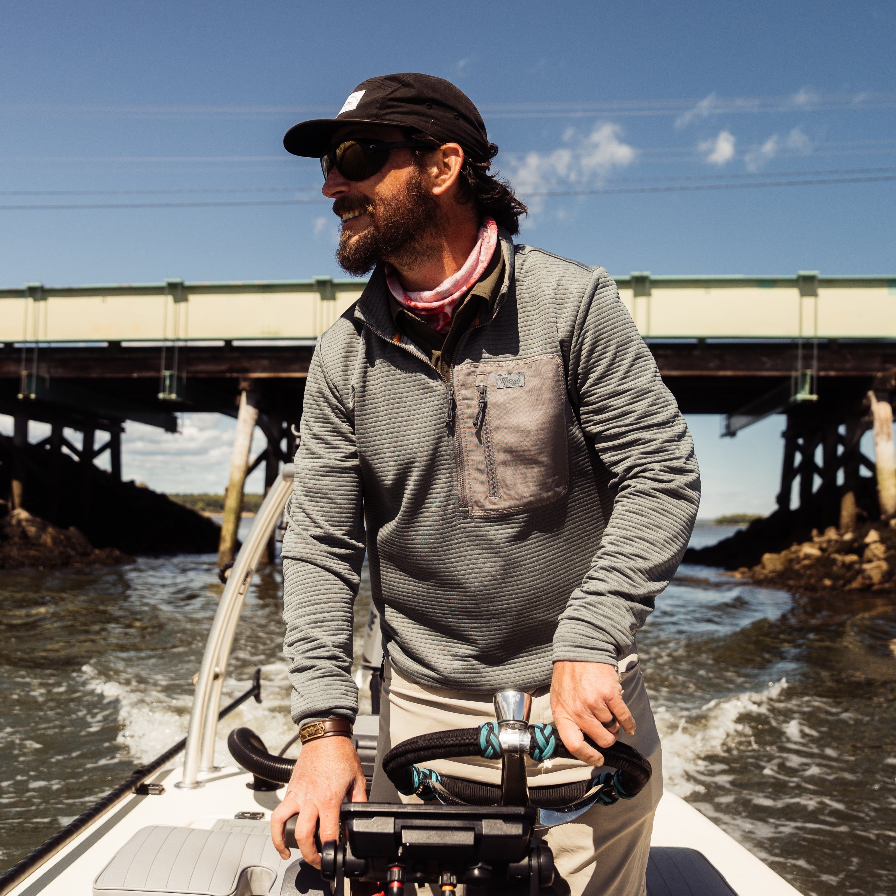 Sullivan 1/4 Zip Fleece Pullover – Marsh Wear Clothing