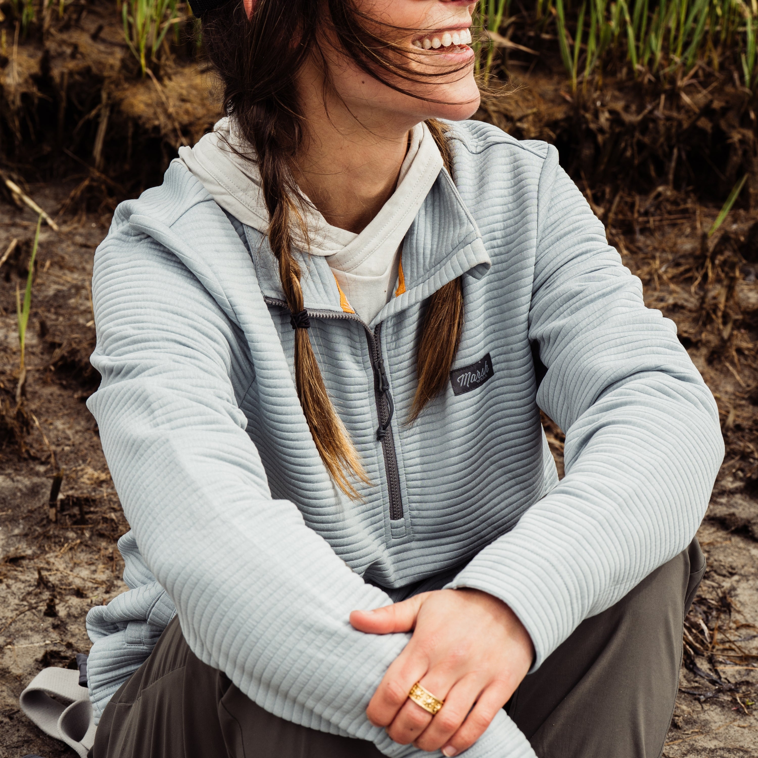 Women's Sullivan Tech 1/4 Zip Fleece – Marsh Wear Clothing