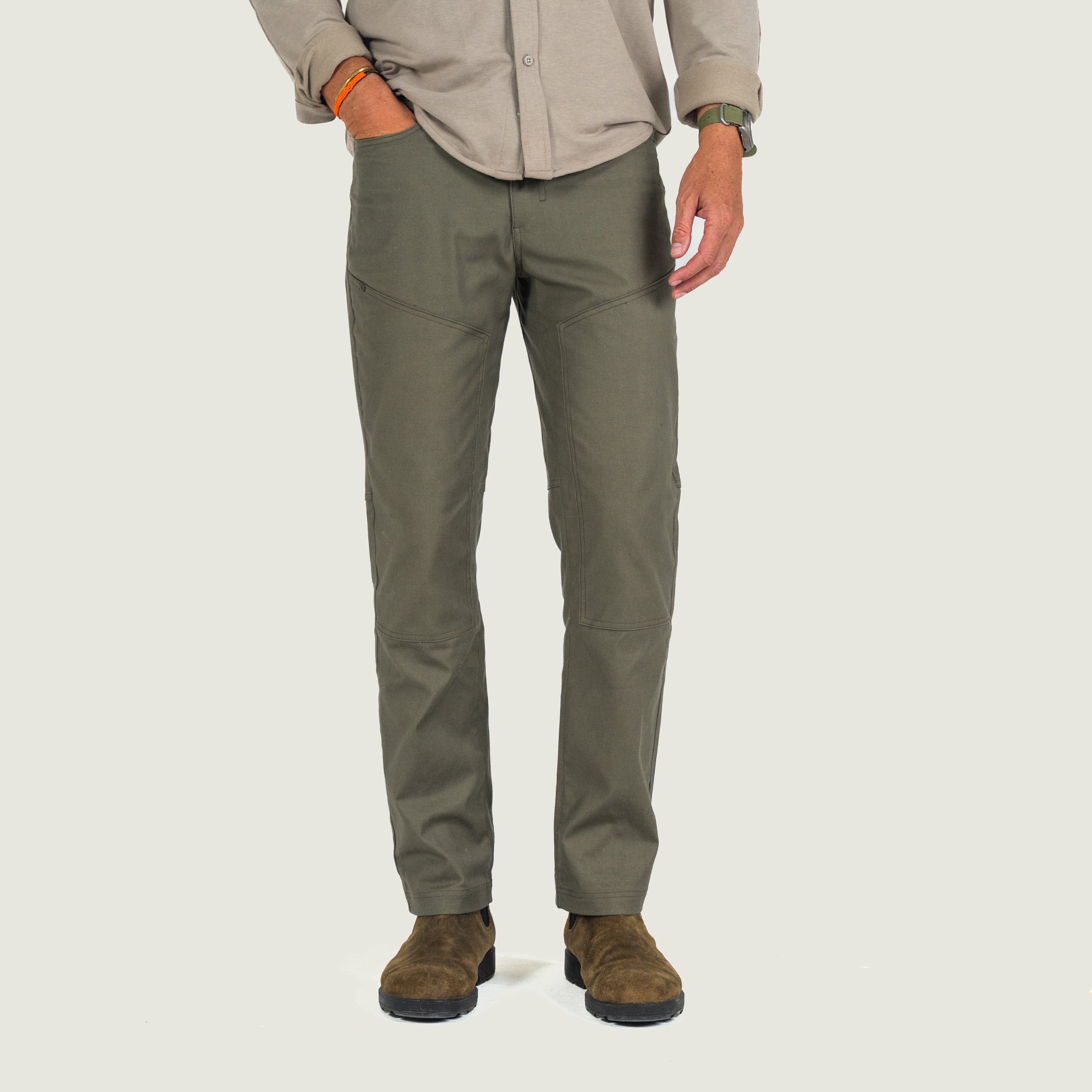 未使用　Marlmarl slacks 2 swanky khaki 70-90 未使用 Marlmarl slacks 2 swanky khaki 70-90 Pants / Trousers