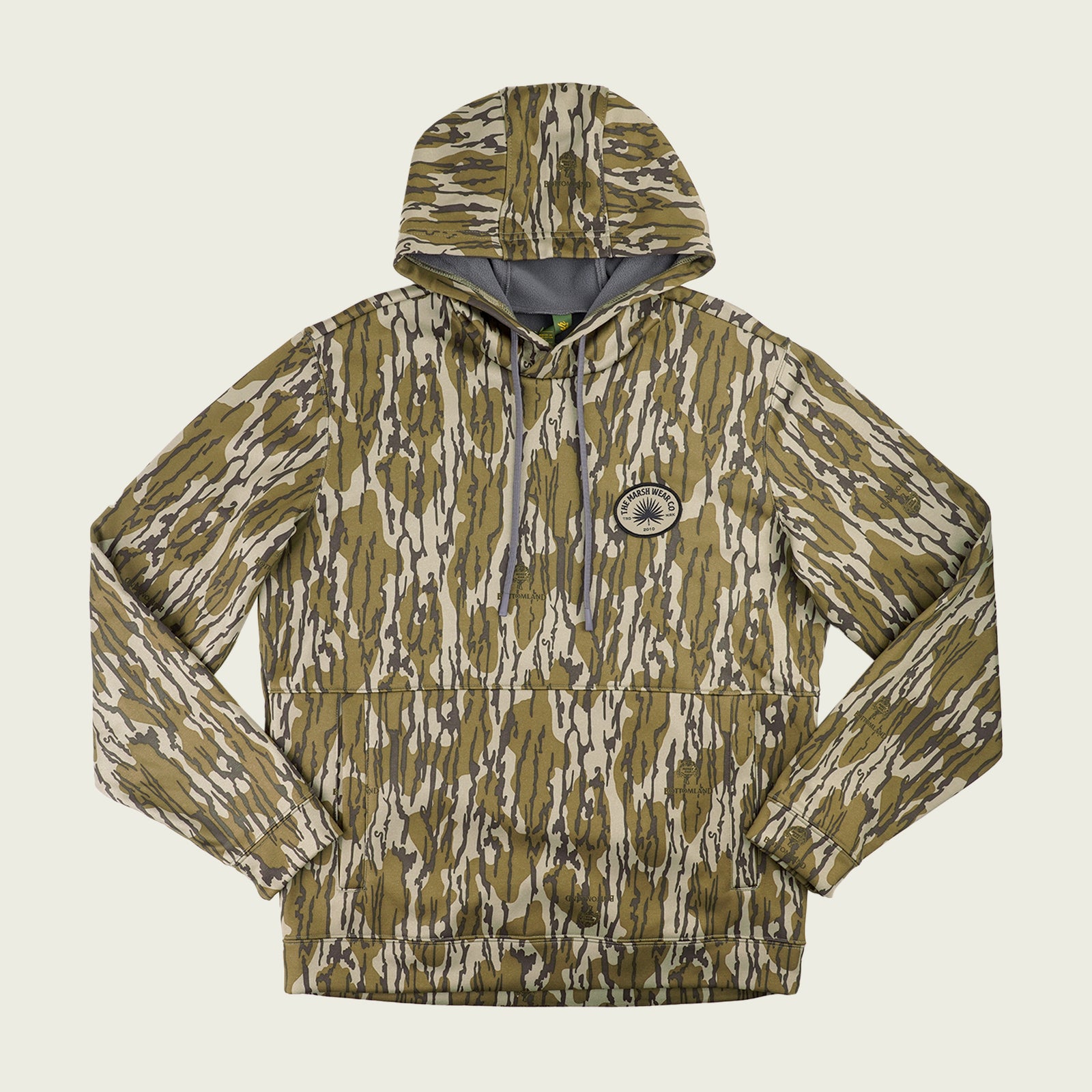 Mossy Oak Mens Camo Fleece Pullover Mossy Oak Gamekeeper Men's