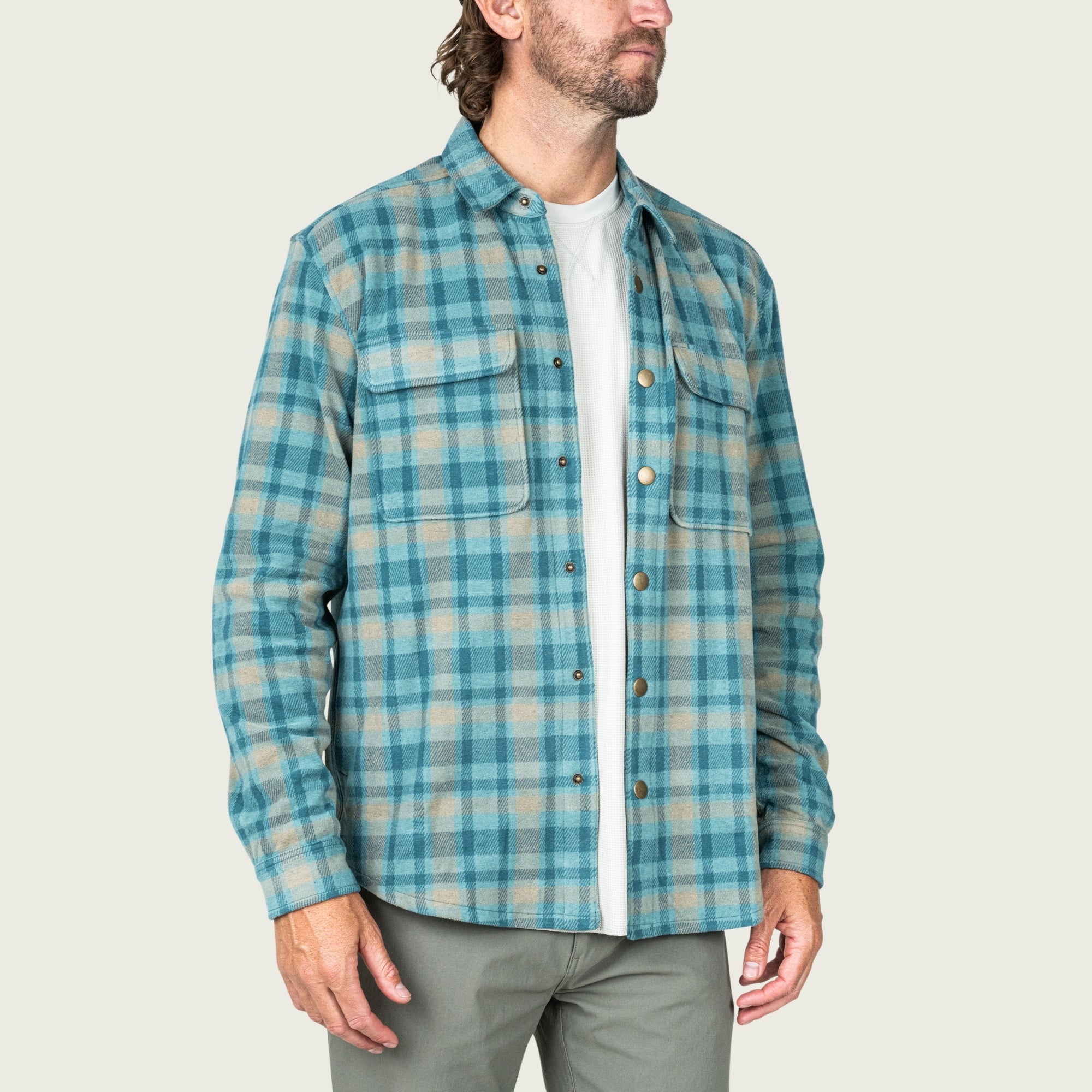 meer. メーア　RIPPLES SHEER OVERSHIRT Seadrift Overshirt – Marsh Wear Clothing