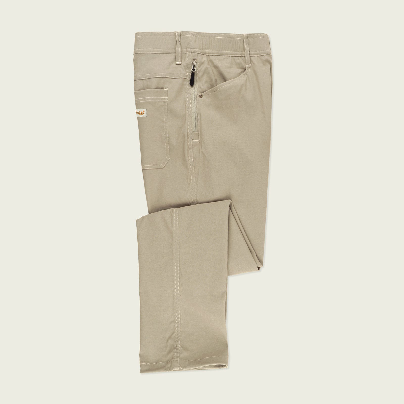 Pantalon Marsh Wear Homme Taille 38 - Kaki Léger, Nylon/spandex, Pêche, Beige
